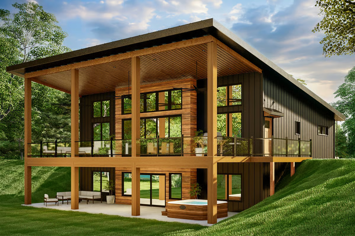 Wolf Den house plan
